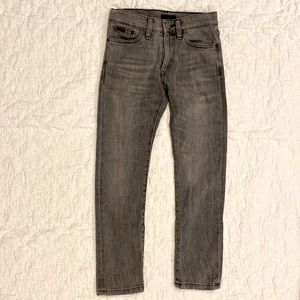 Polo Ralph Lauren Sullivan Slim Jeans Boys Size 8 Gray